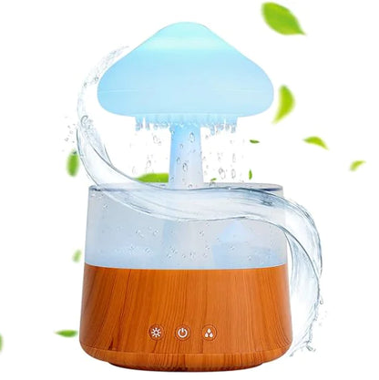 NimbusGlow™ – Humidificador con Luz Nocturna Relajante y Niebla Hidratante